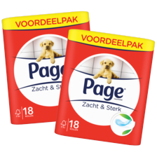 Page rood zacht & sterk